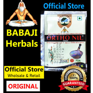 Ortho Nil Powder Original Official 28 to 100 Pouches By Babaji Herbals